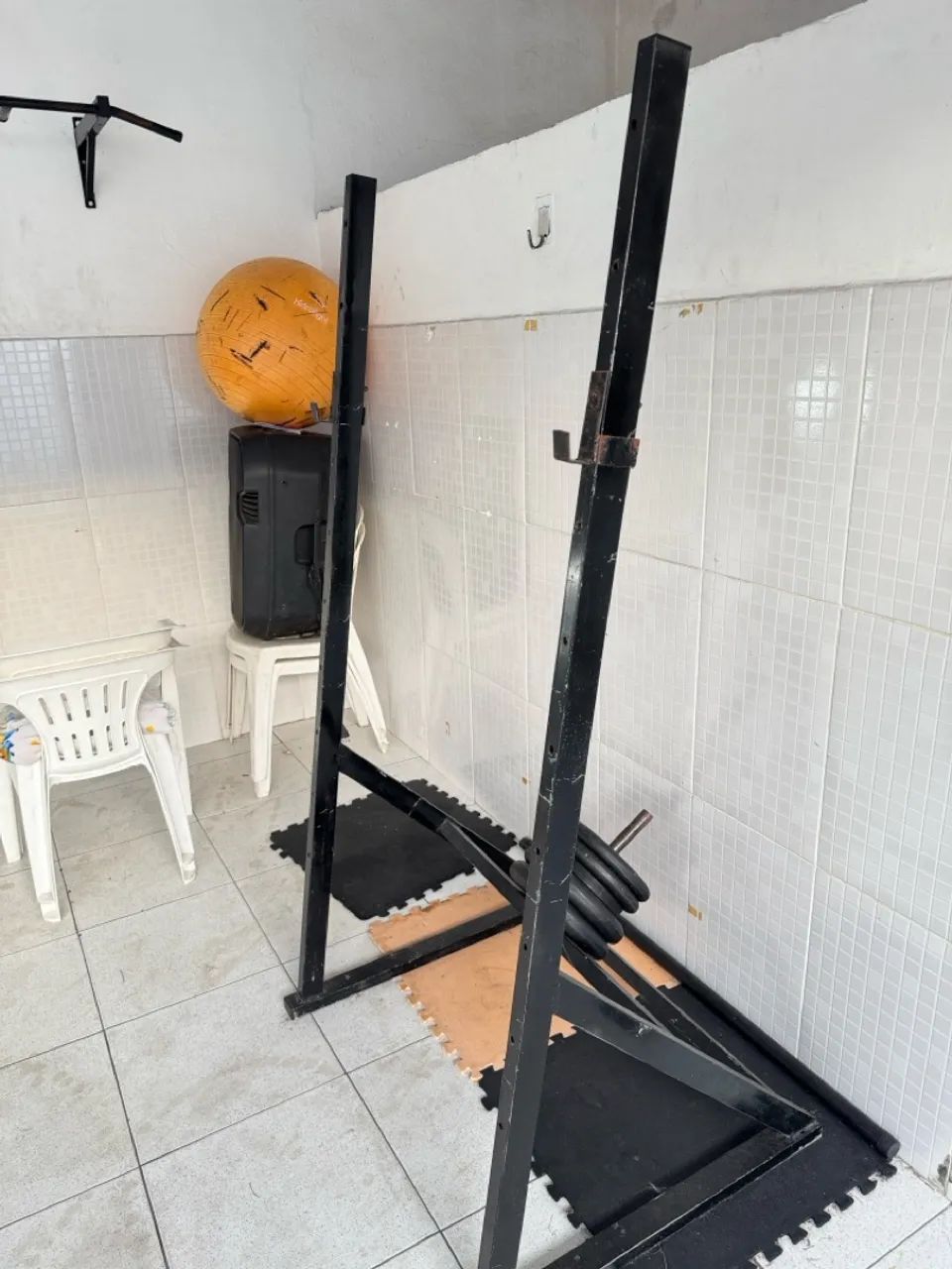 Gaiola de agachamento 