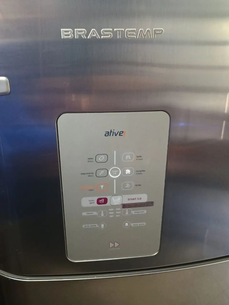 Geladeira Brastemp 220V - modelo: Ative frost free 429L