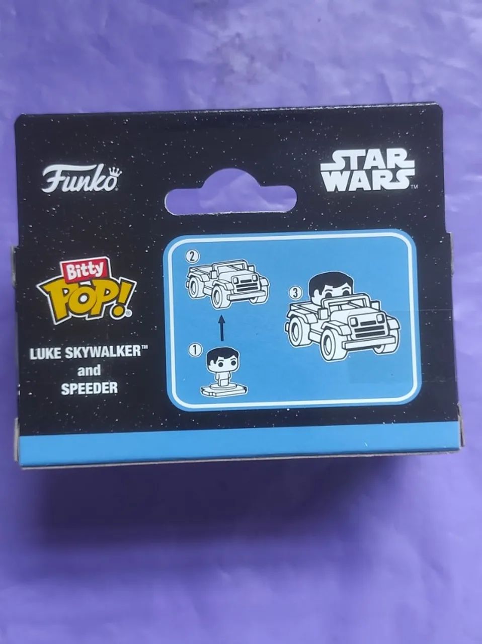 Funko Bitty Pop! Star Wars Luke Skywalker And Speeder - Foto 5