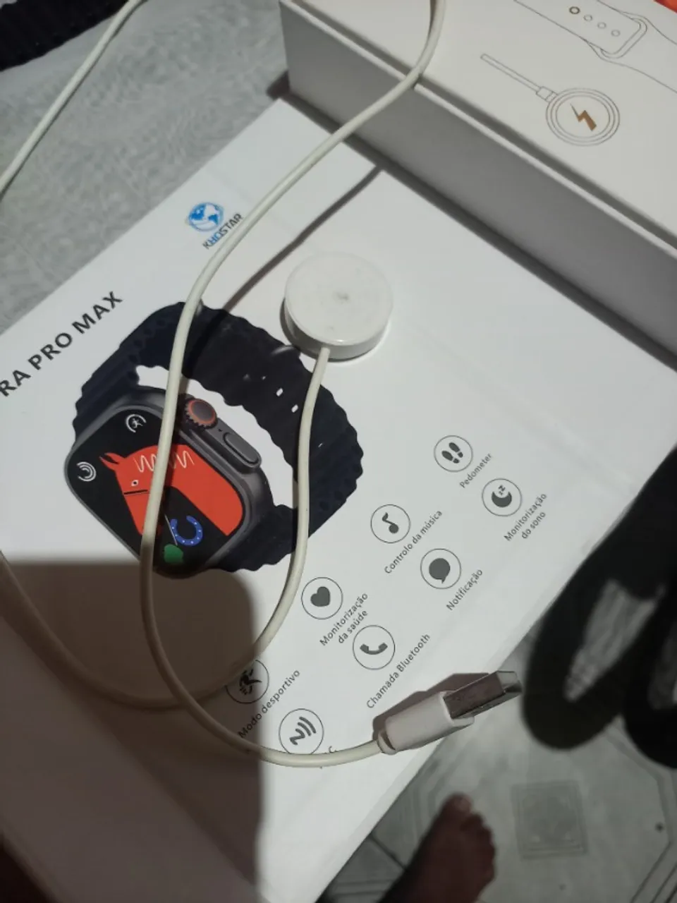 Relógio s18 ultrapromax