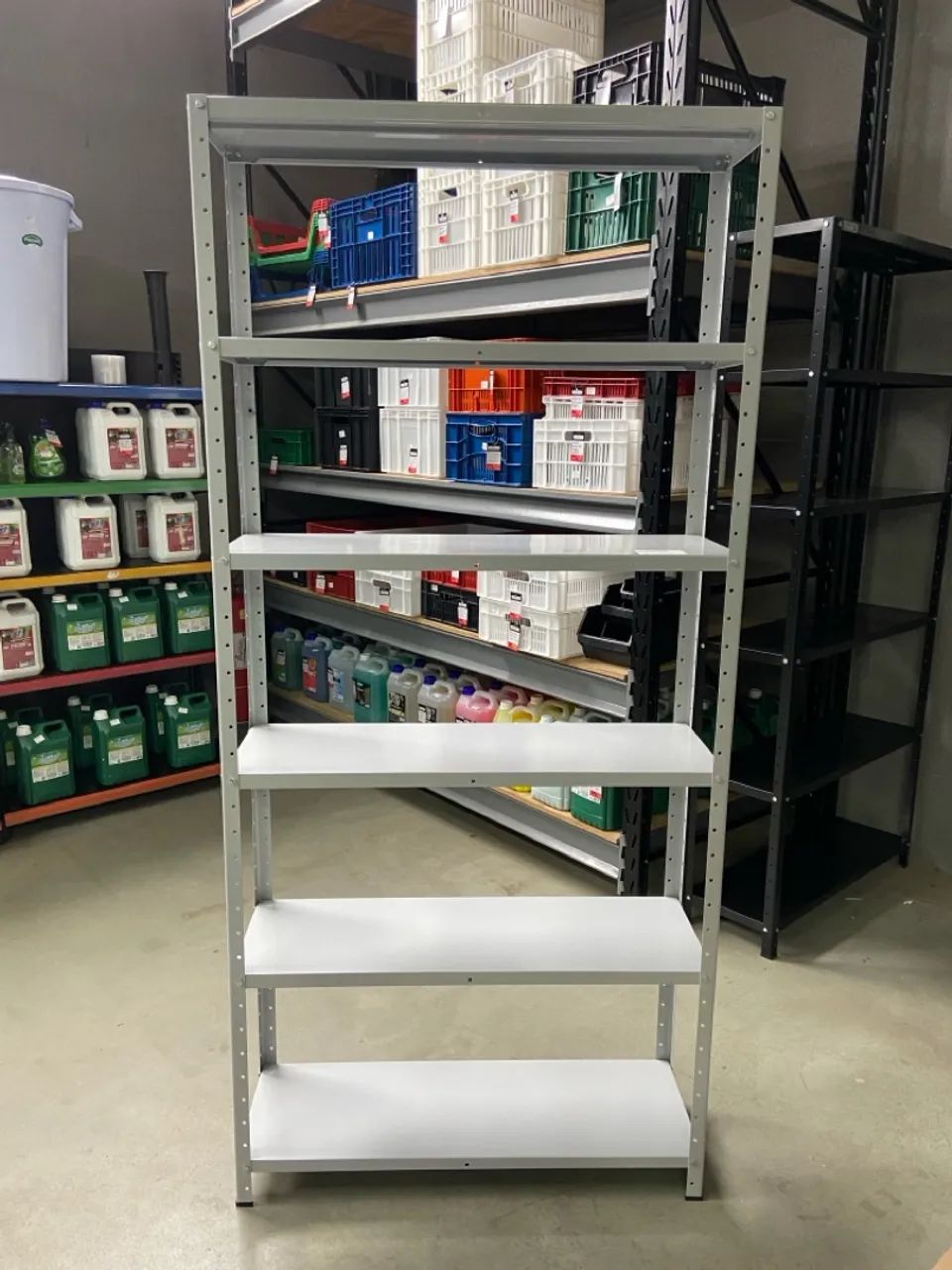 ESTANTE DESM 300MM COM REFORÇO CINZA - PANDIN 