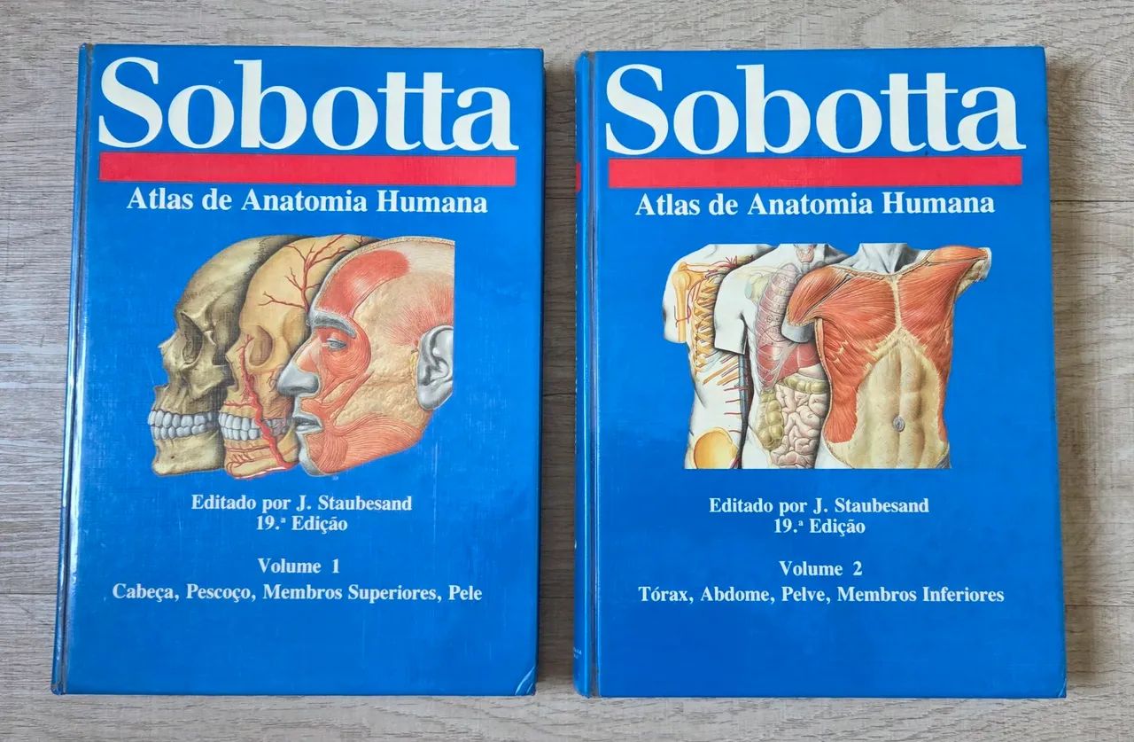 Atlas de Anatomia Humana Sobotta - Volume 1 e 2