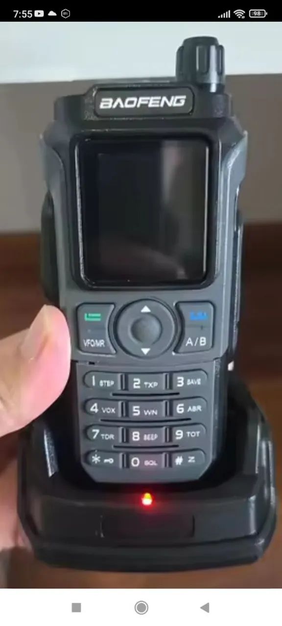 Baofeng Rádio Comunicador Walkie Talkie