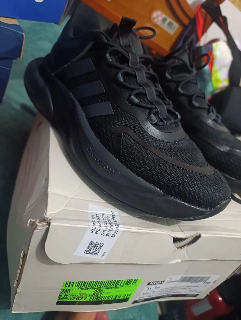 Tênis Adidas Cloudfoam Bounce Preto - Foto 4