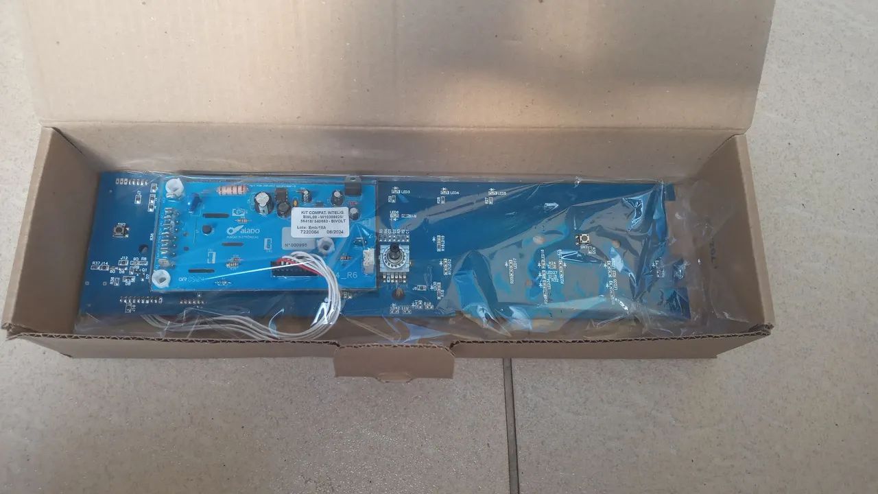 Placa eletrônica da Lavadora Brastemp Ative 9 kg - Foto 3