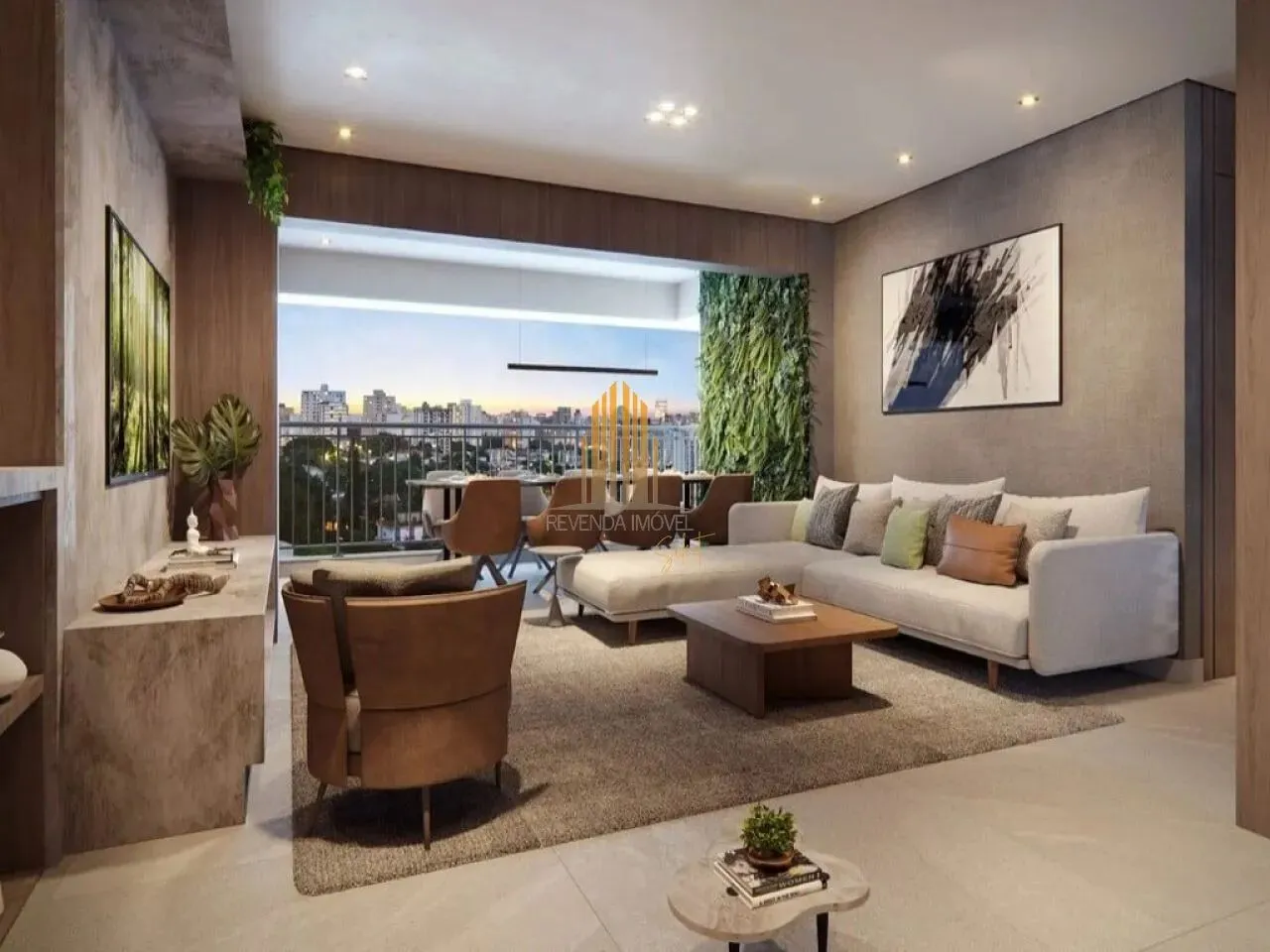 Condominio Raízes Premium Butantã, Apartamento de 115m² com 3 suítes, 2 vagas.