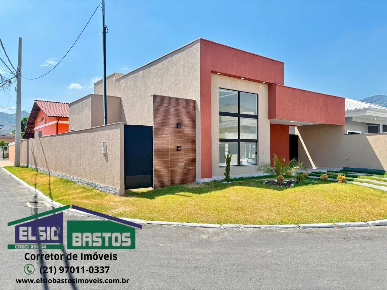 Casa Linear 1ª Locação 3 quartos (1 suíte) Cond. Village Sol da Prata RJ