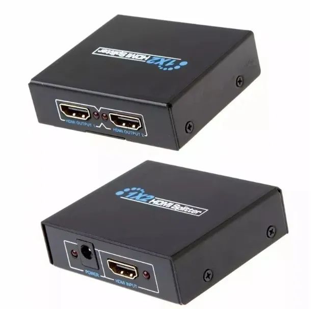 Splitter 1x2 Divisor Hdmi Hdcp 1 Entrada 2 Saídas Full Hd 3d - Foto 5