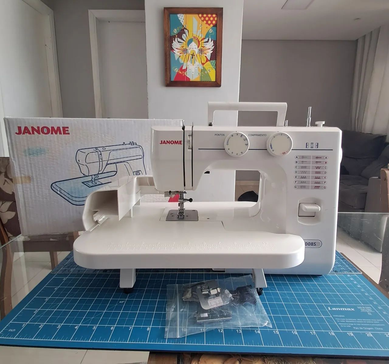 Máquina de Costura Janome 2008s