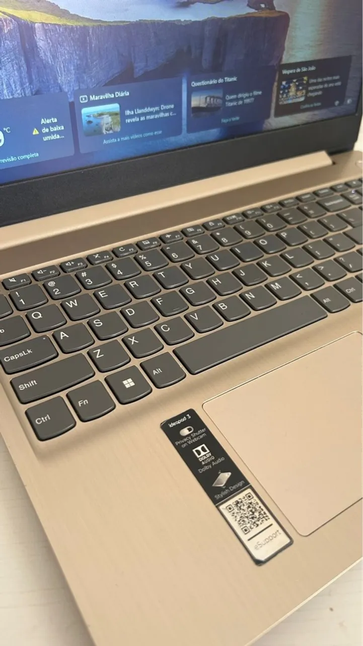 Notebook Lenovo Ideapad 3 - Ótimo estado!
