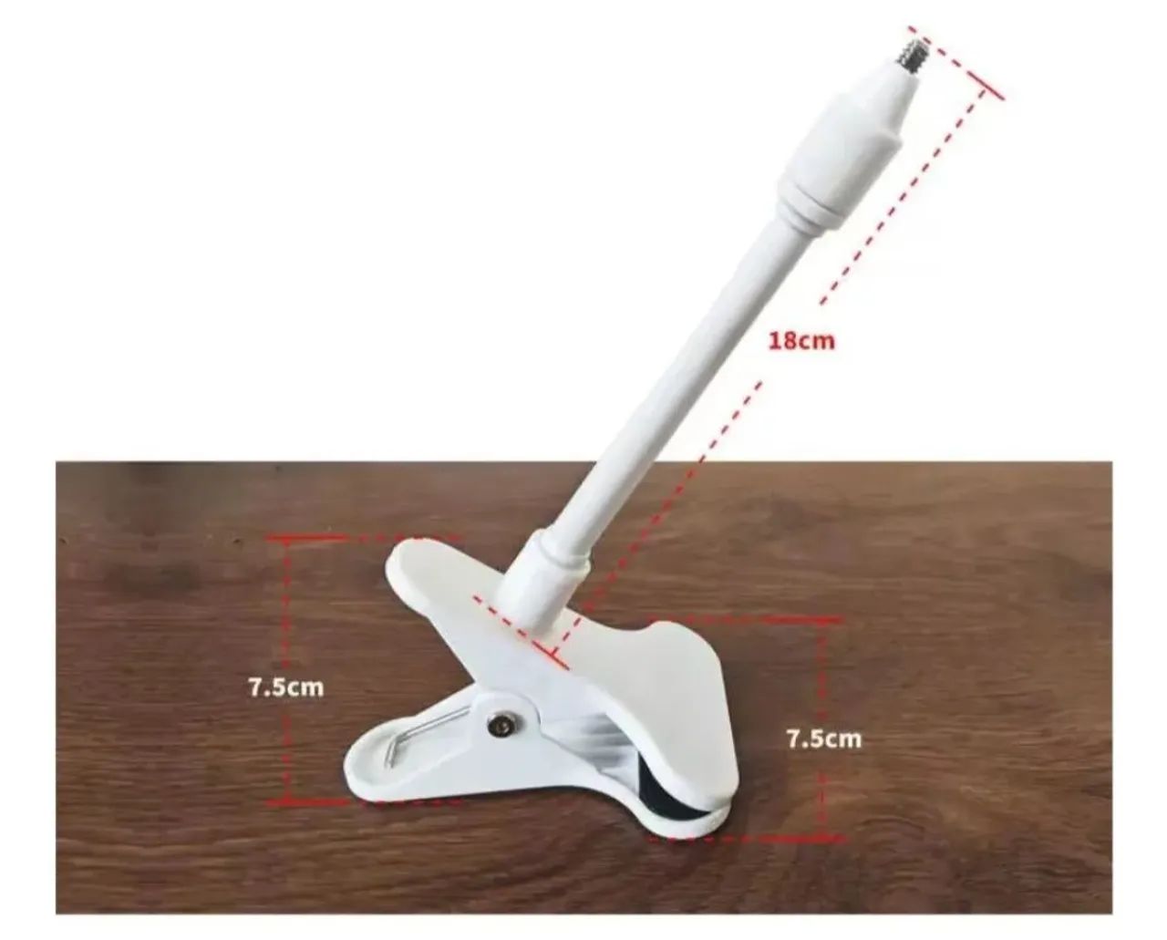 Suporte Babá Eletrônica Taktark Câmera, Flexível, Universal 127/220v - Foto 3
