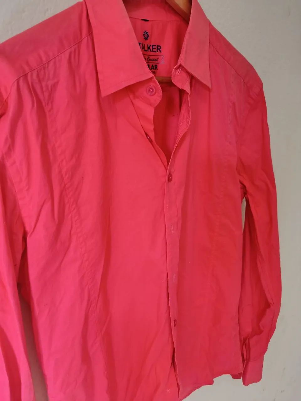 Camisa Stalker Lisa Casual - Rosa - Foto 4
