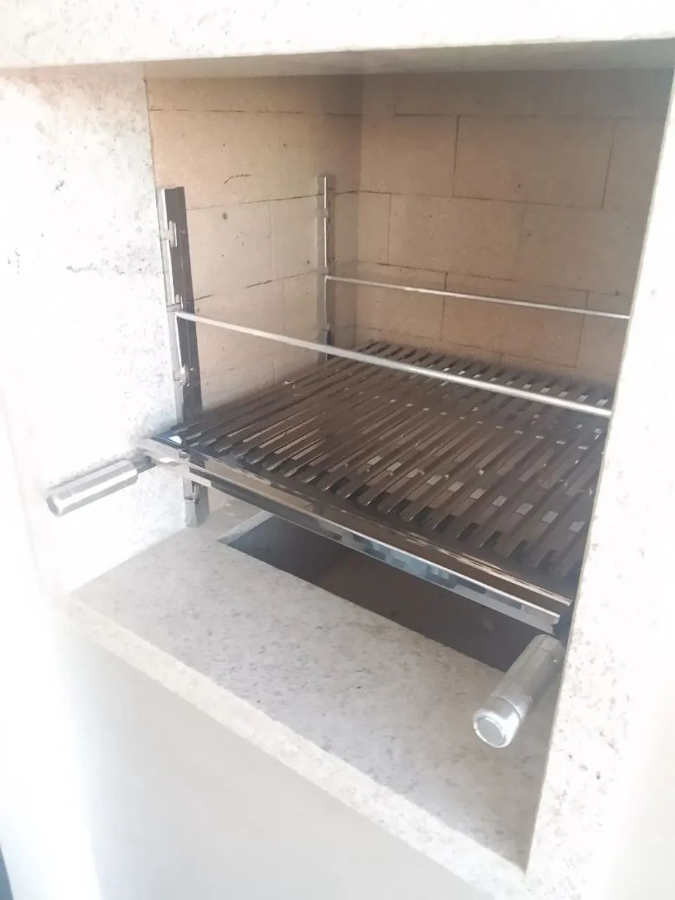 Churrasqueira e grelhas de inox  - Foto 3