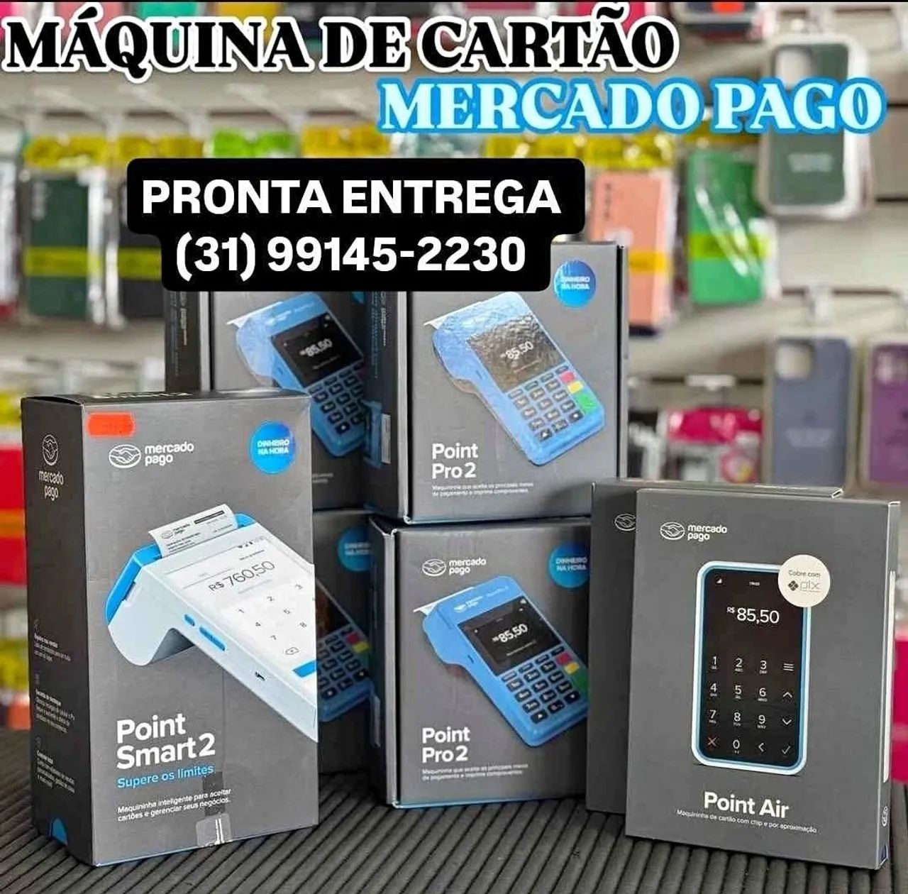 Maquininha de Cartão vari0s modelos e marcas