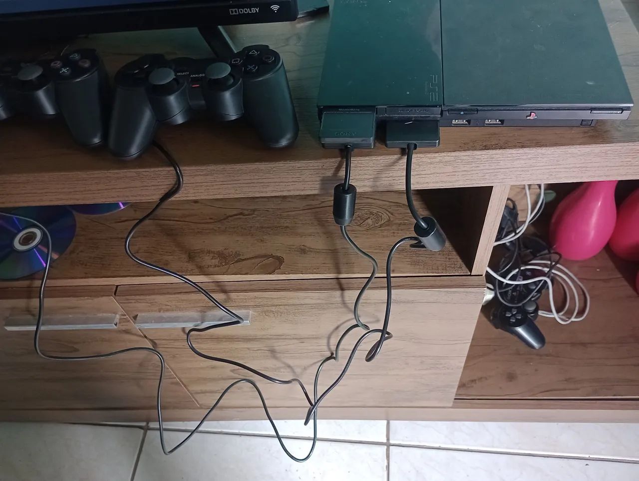 PS2 COMPLETO. Só vendo, dois controles, alguns jogos e Opl instalado  - Foto 5