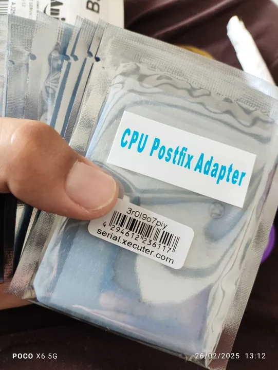 Adaptador CPU Postfix para Console Xbox 360