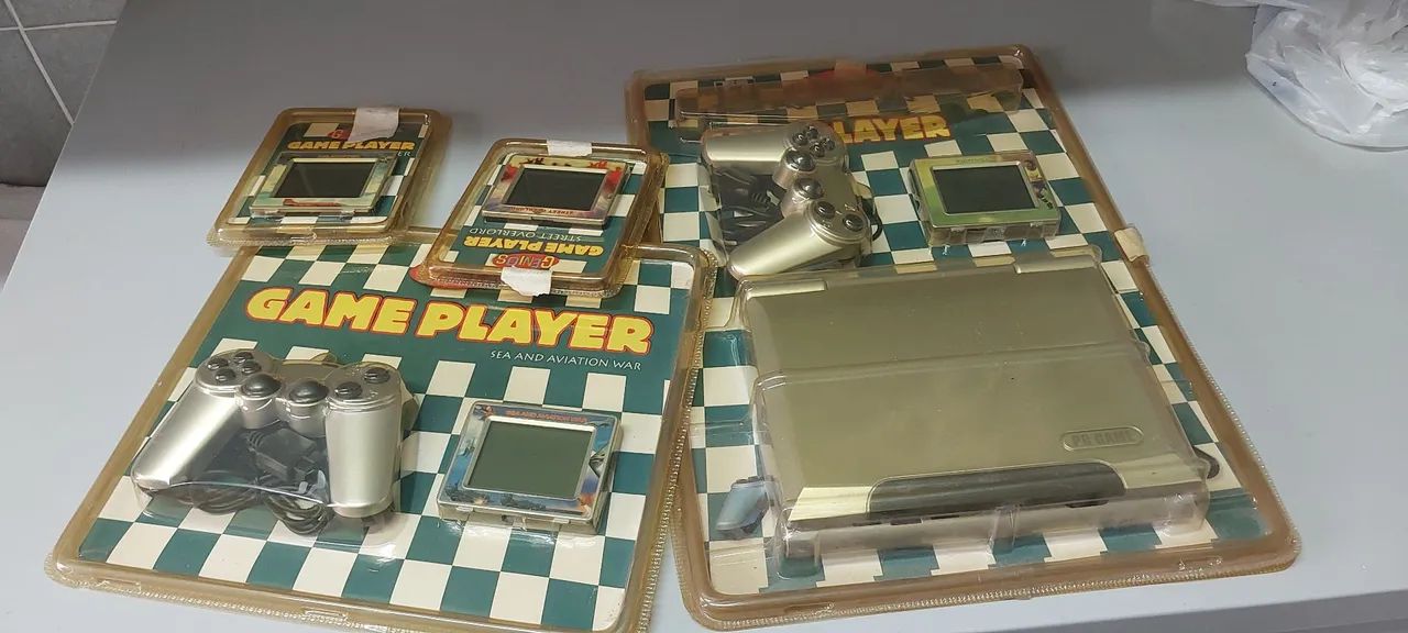 Lote de Console Retrô Portátil Genios Game Player - Foto 4