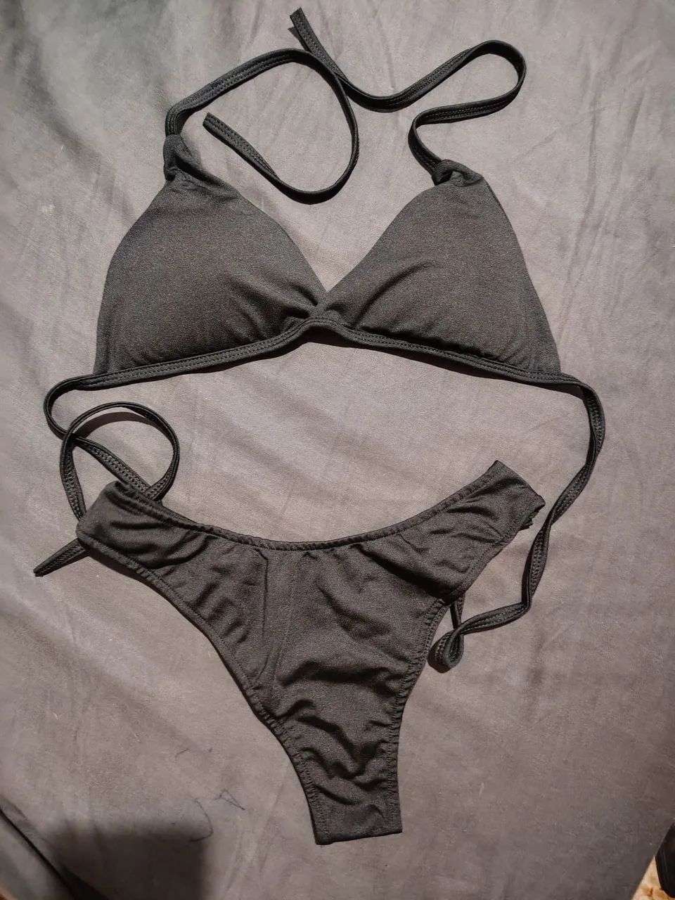 Conjunto de Biquínis novos Tam P com bojo  - Foto 3