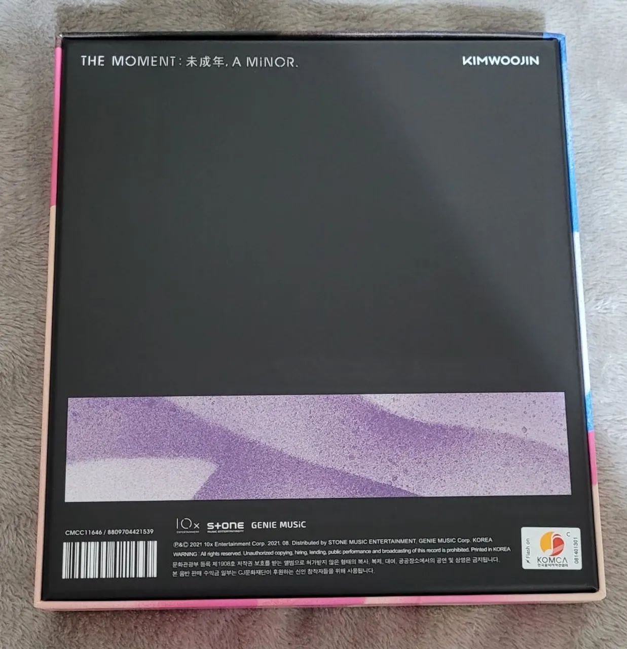 Álbum Kim Woojin - The Moment: A Minor - Foto 2