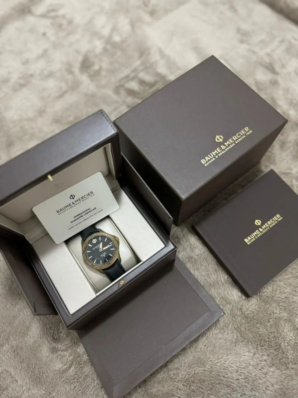 Rélogio Baume e mercier clifton club com certificado de garantia. - Foto 2