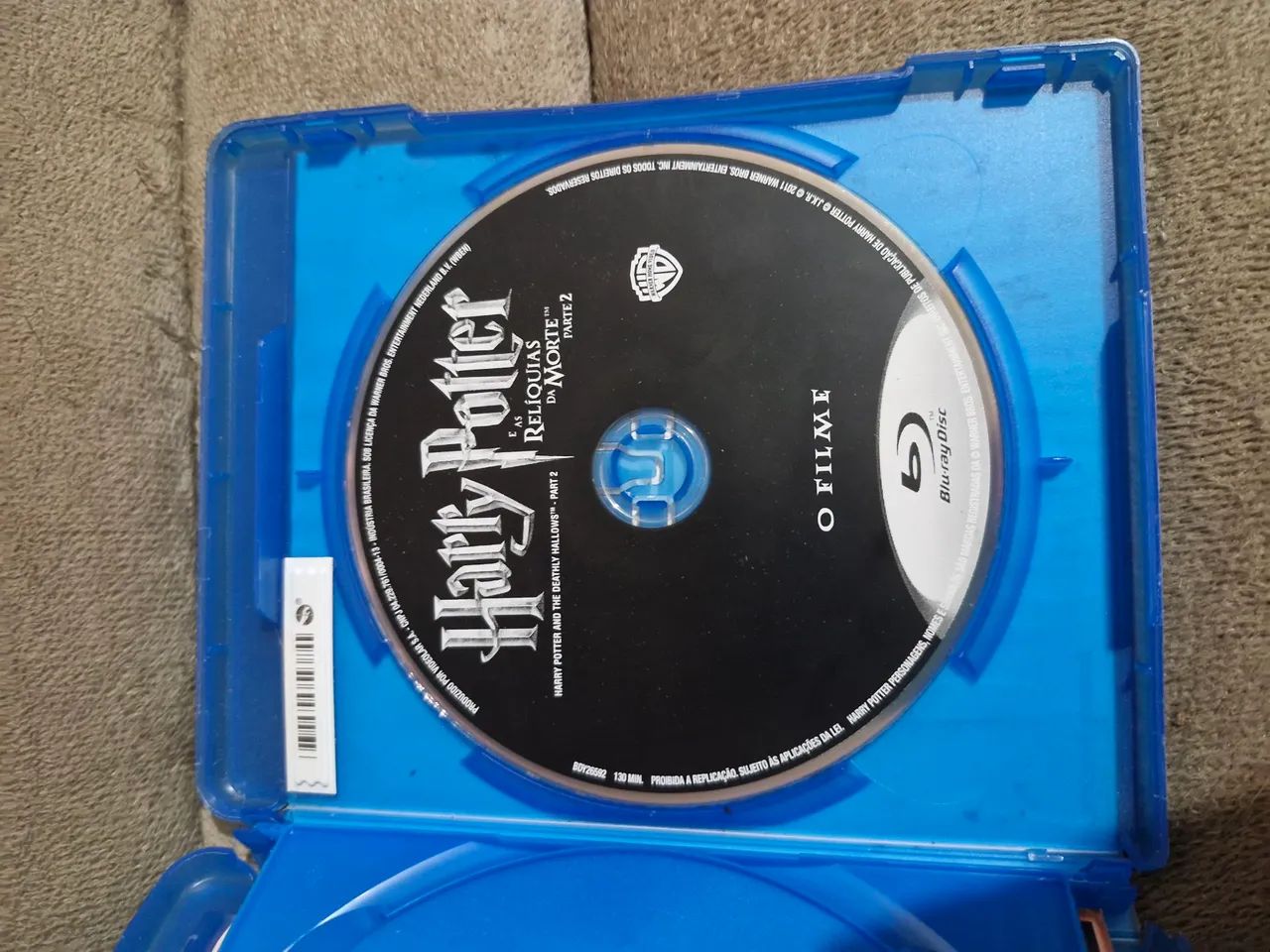 blue ray harry potter relíquias da morte 1 e 2 duplo - Foto 3