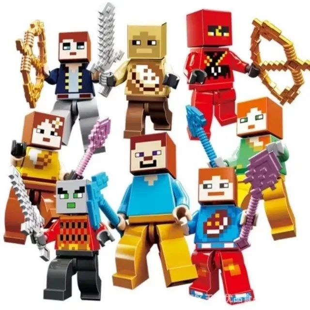 Lego Minecraft (Bloco de Montar) (VALOR INDIVIDUAL)