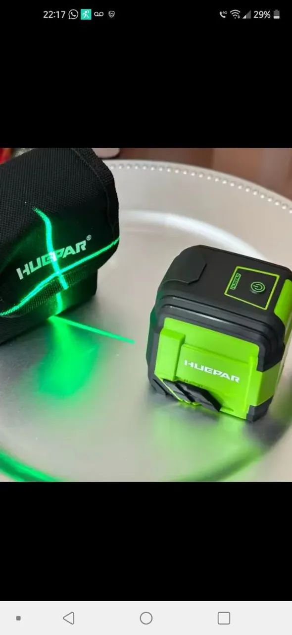 Nível a Laser Huepar - 2 linhas64307159563265120