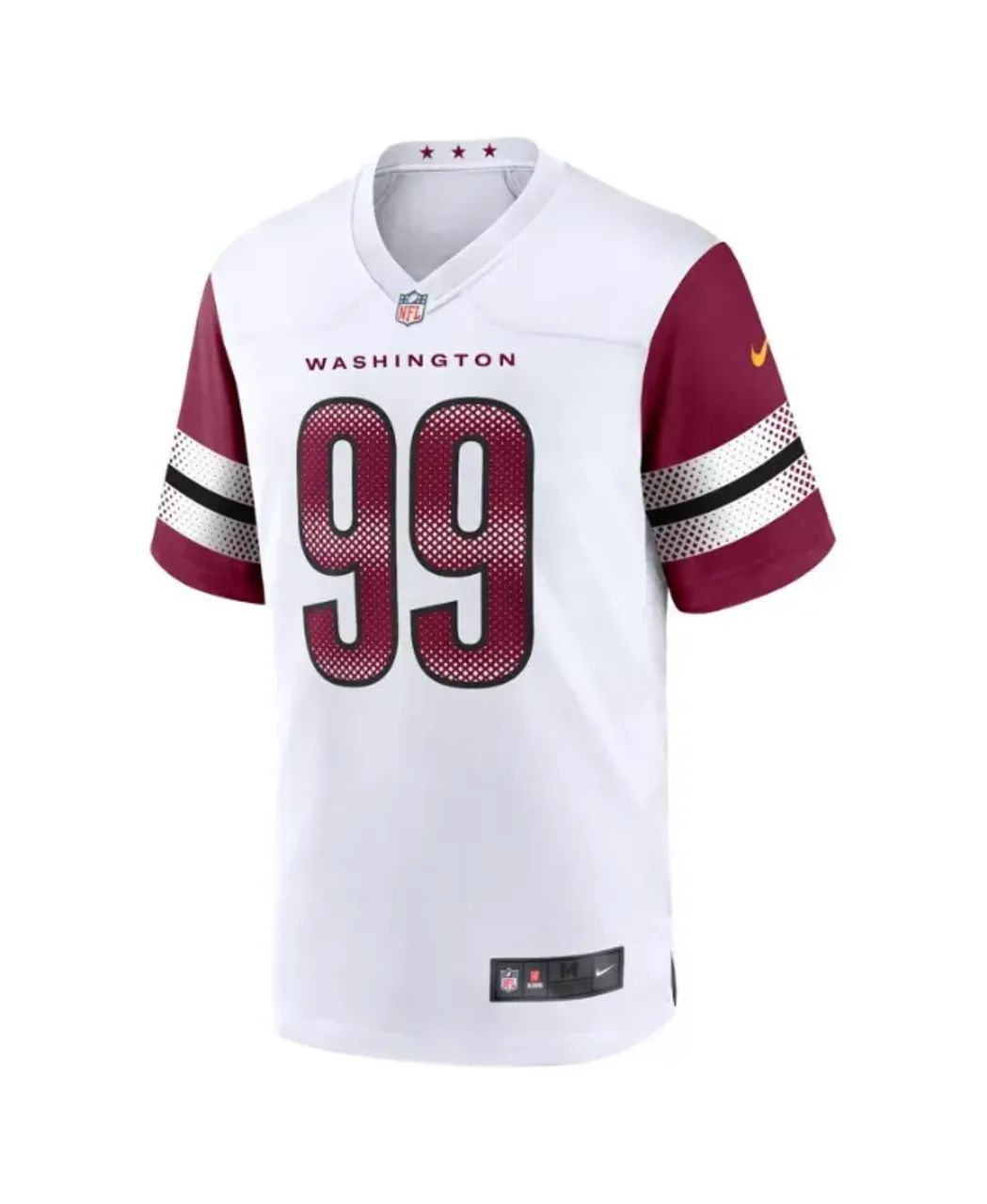 Chase Young Washington Commanders Nike Game Jersey - White - Foto 3