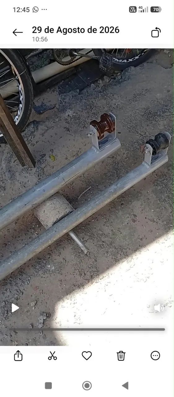 Poste galvanizado  - Foto 2