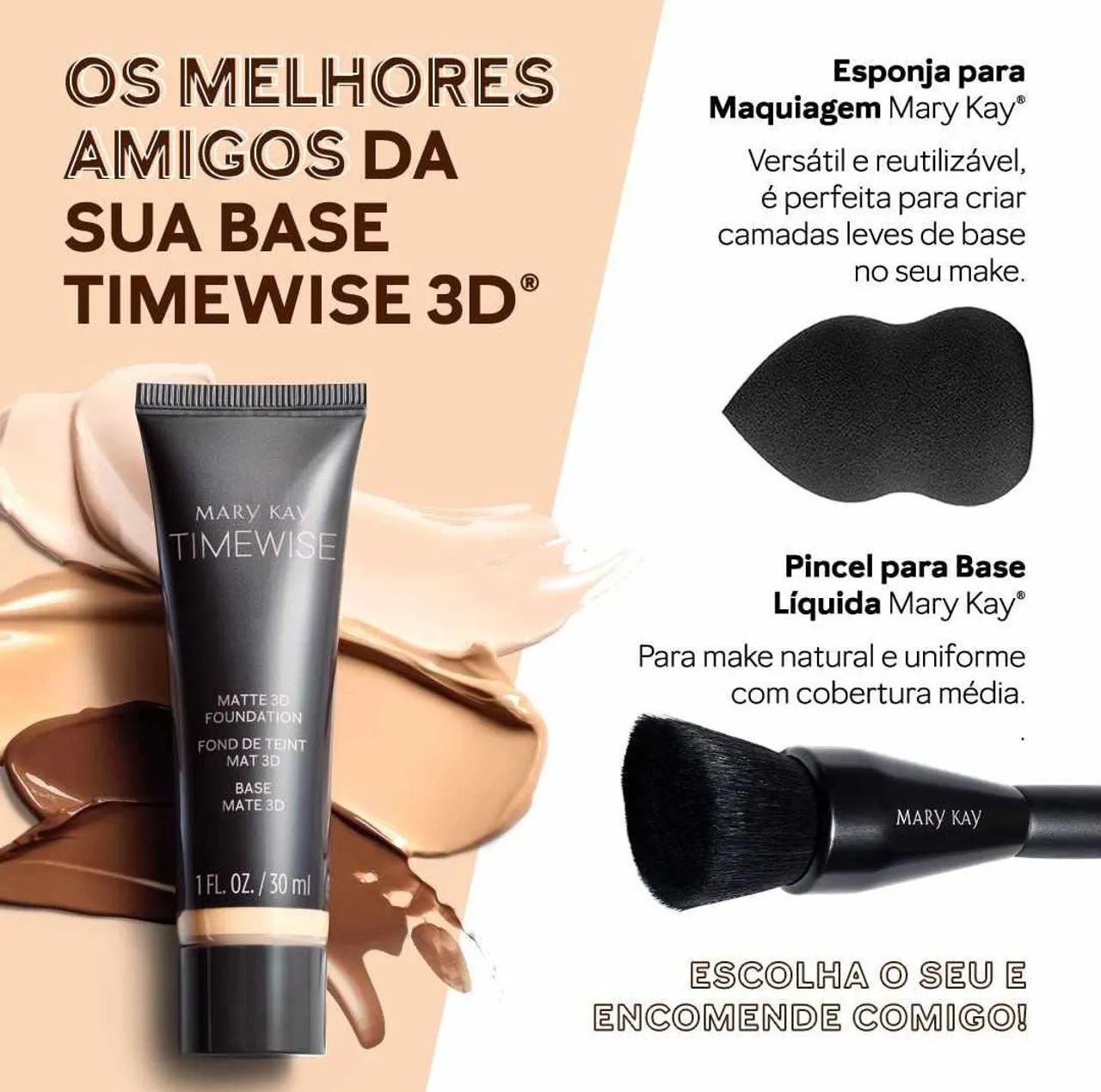Pincel de base da MARY KAY - Foto 2