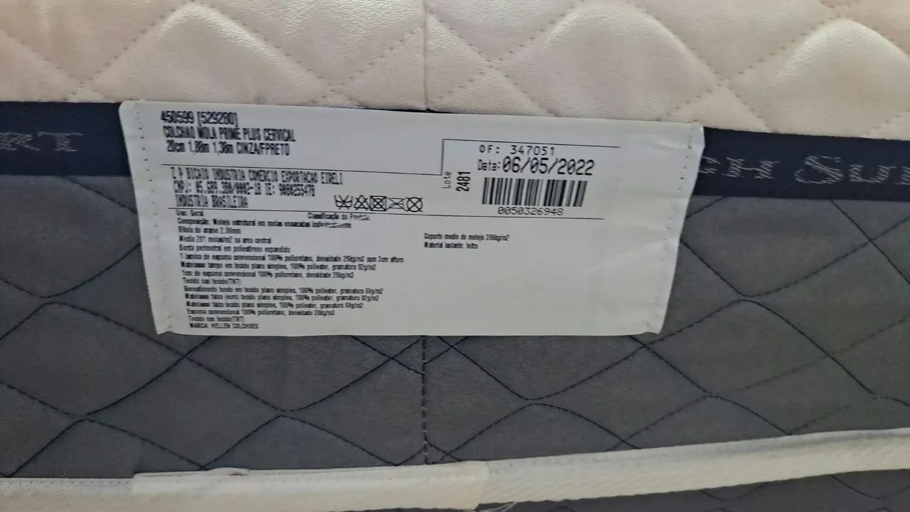 Cama de casal com colchão - Foto 5
