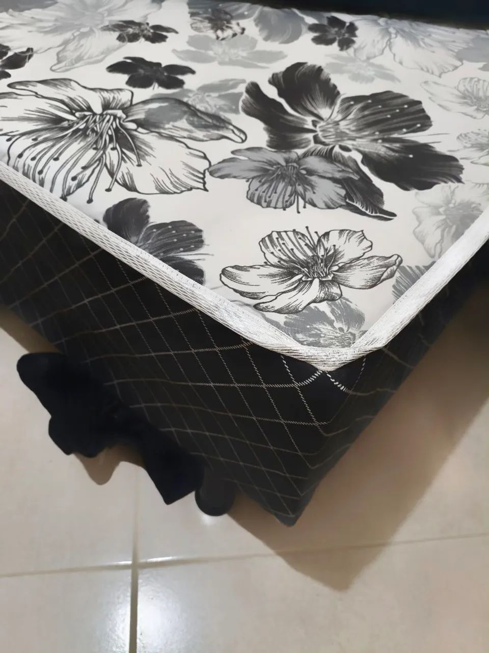 Cama box solteiro usado!  - Foto 2