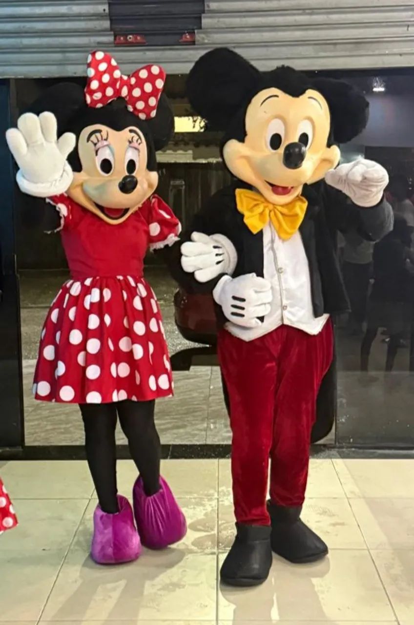 Personagem vivo - Mickey e Minnie  - Foto 2