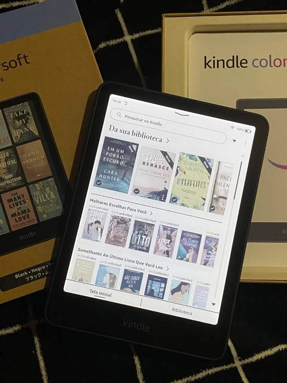 Amazon Kindle Voyage (7ª Geração) - Tablets e E-Readers - Setor