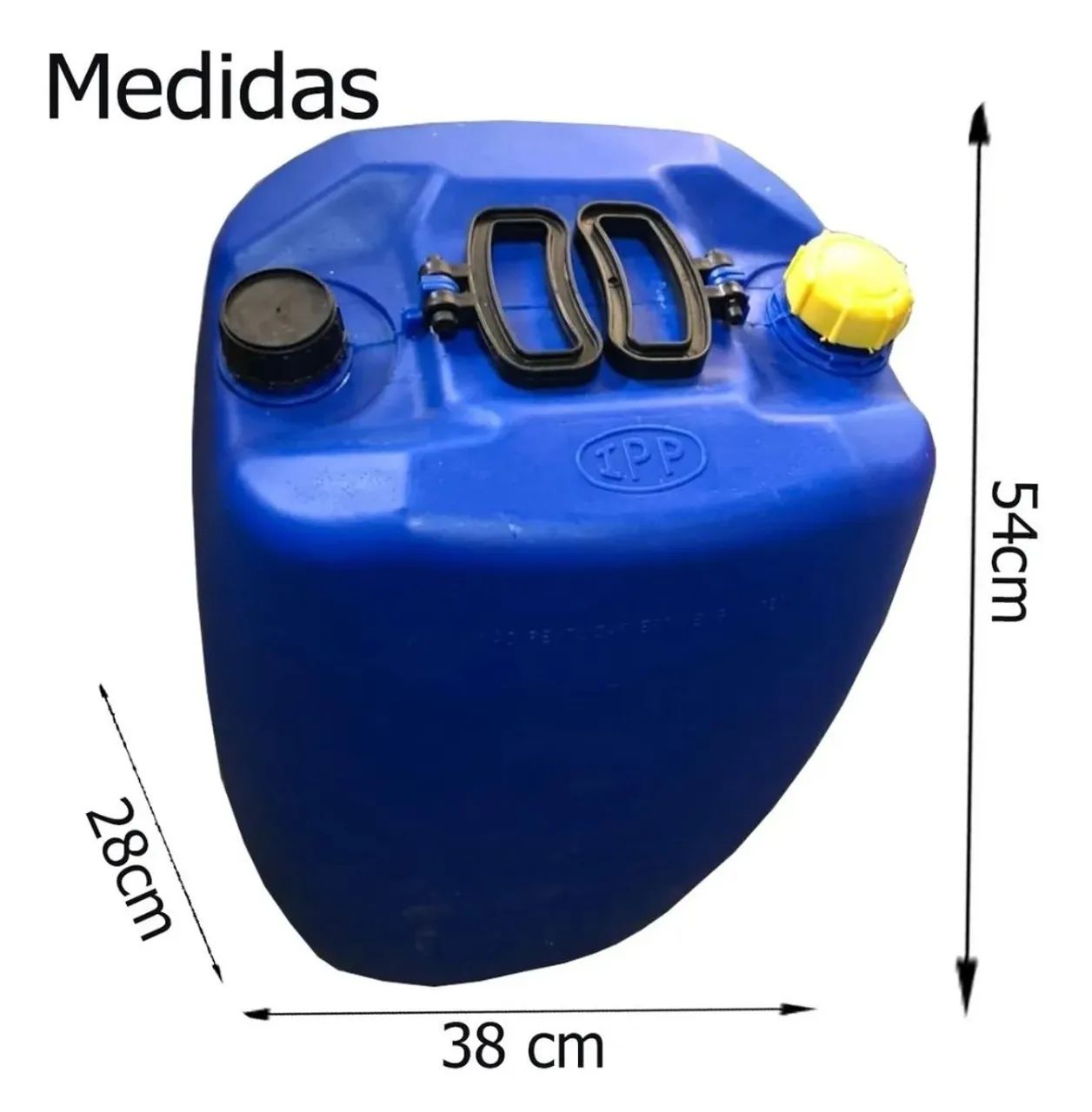 Galões de plástico 50 litros usados  - Foto 5