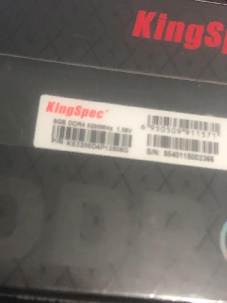 Memorias DDR4 pc3200 16 GB 8x2 AS DUAS POR 400 REAIS IMPERDÍVEL só hoje! - Foto 2