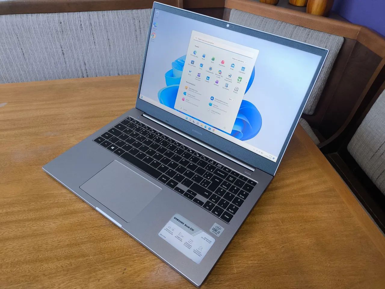Samsung book i3 - 10th, SSD M2, tela Full HD de 15.6 polegadas, windows 11 - Foto 2