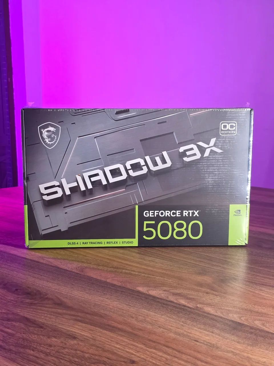RTX 5080 MSI Shadow 3X 16gb (NOVA LACRADA)