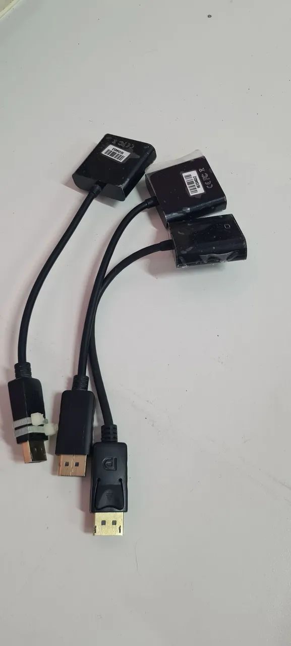 3 Cabos adaptador display port /Hdmi  - Foto 2