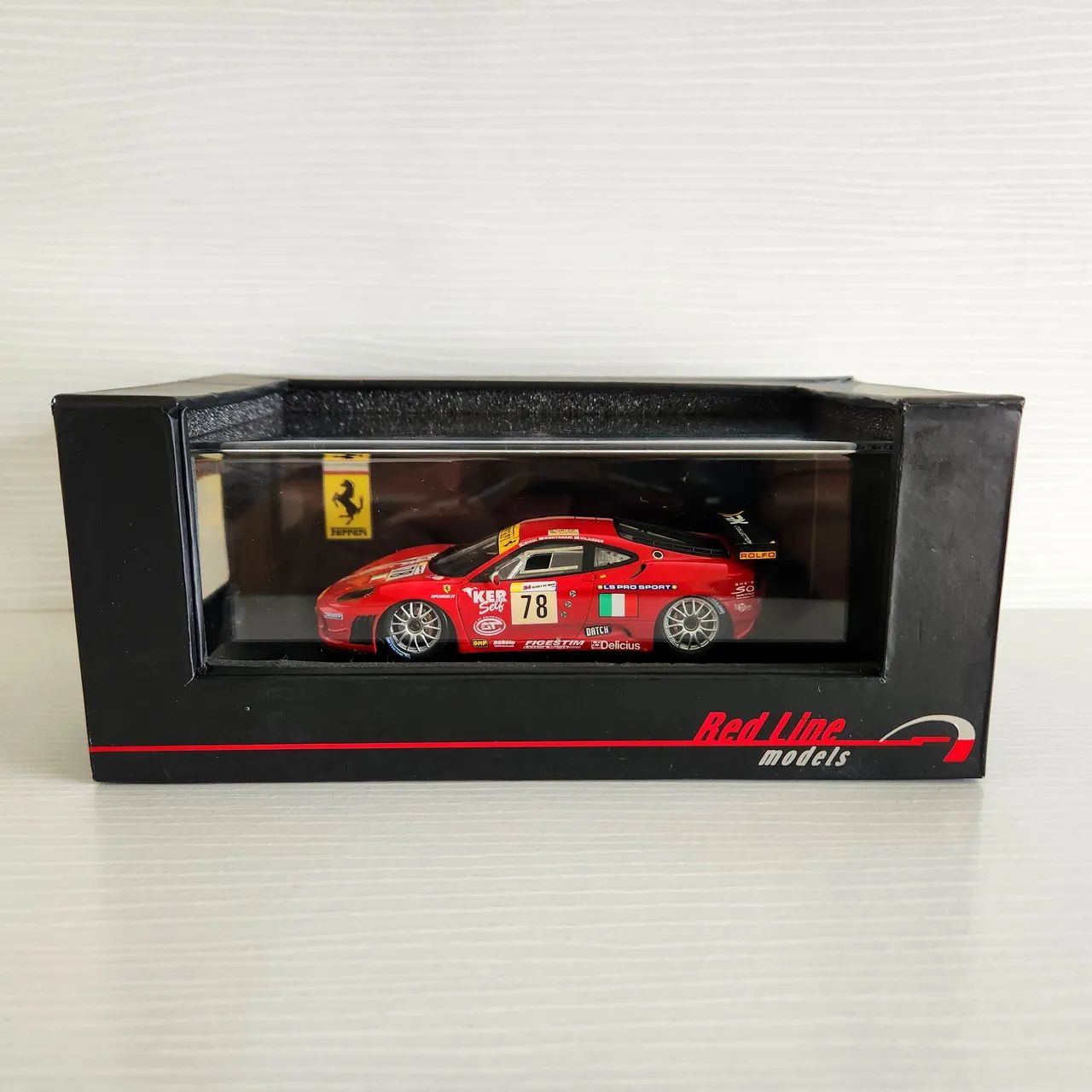 Ferrari F430 GT AF Corse #78 Le Mans 2008 - Red Line Models 1:43