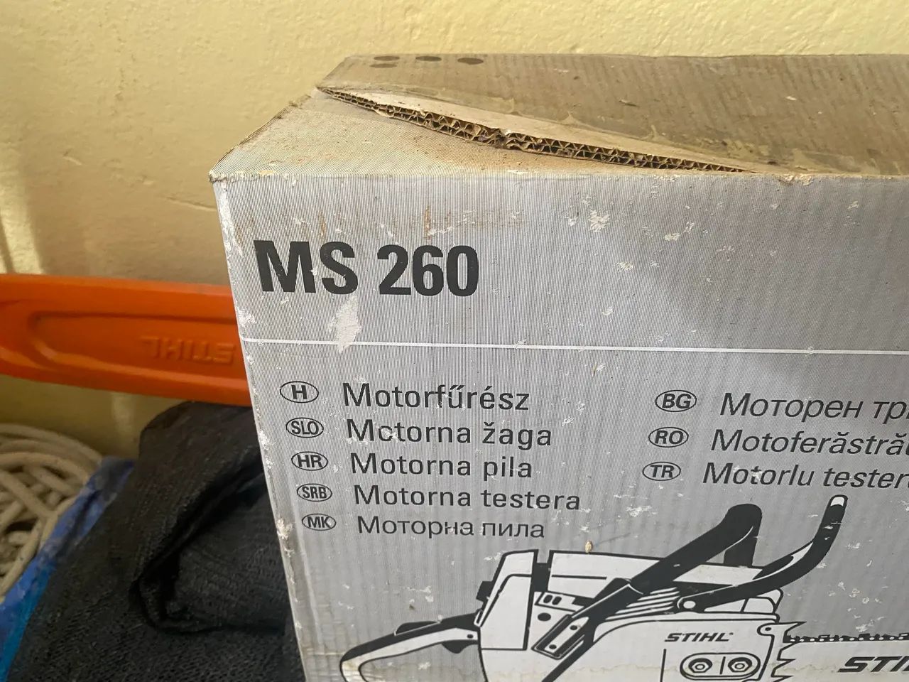 Moto serra ms260