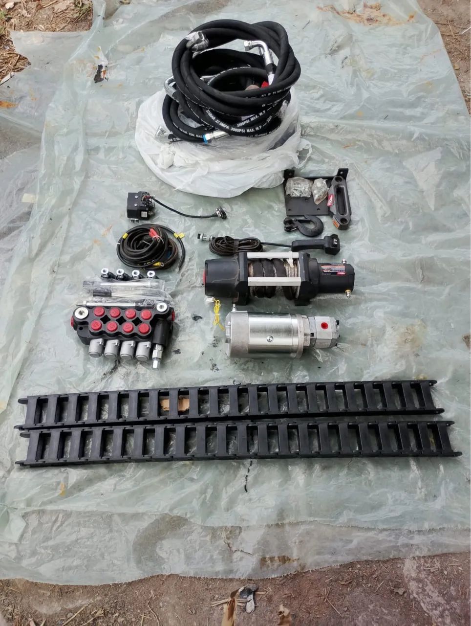 Plataforma hidráulica 6 metros - Reformada - Foto 3