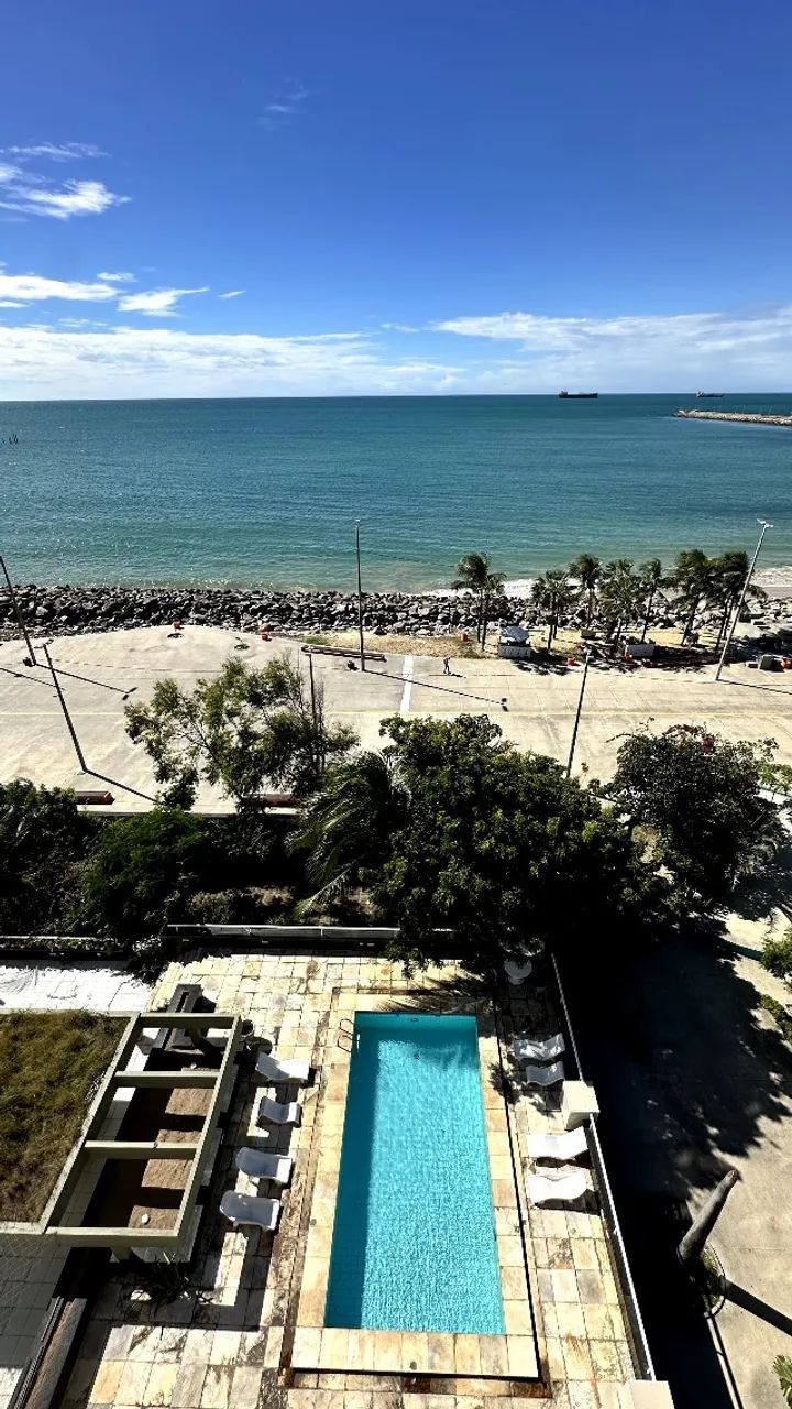 Foto do anúncio de Apartamento Vista Mar 200m2 com Piscina na Praia de Iracema, 3 quartos em Praia de Iracema, Fortaleza