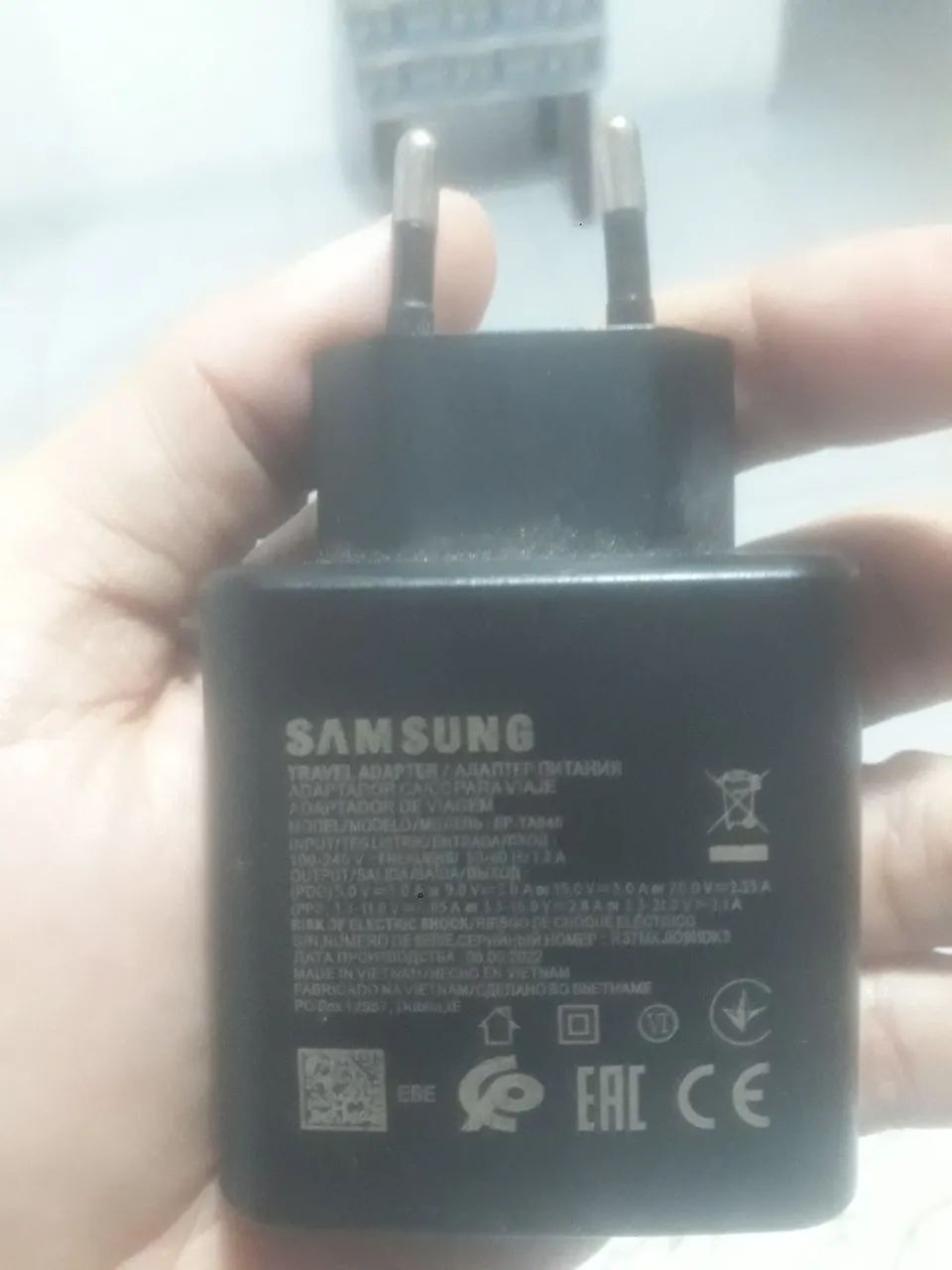 Carregador turbo tipo c super gaste charging