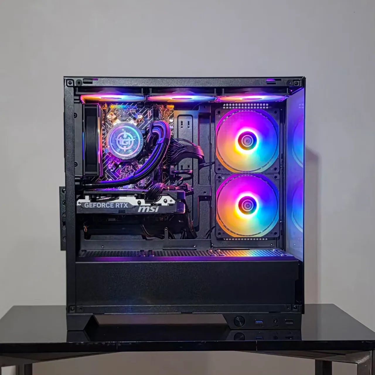 Pc gamer Rx 7600 + Ryzen 5 5500 + 32gb ram | Troco e parcelo - Foto 3
