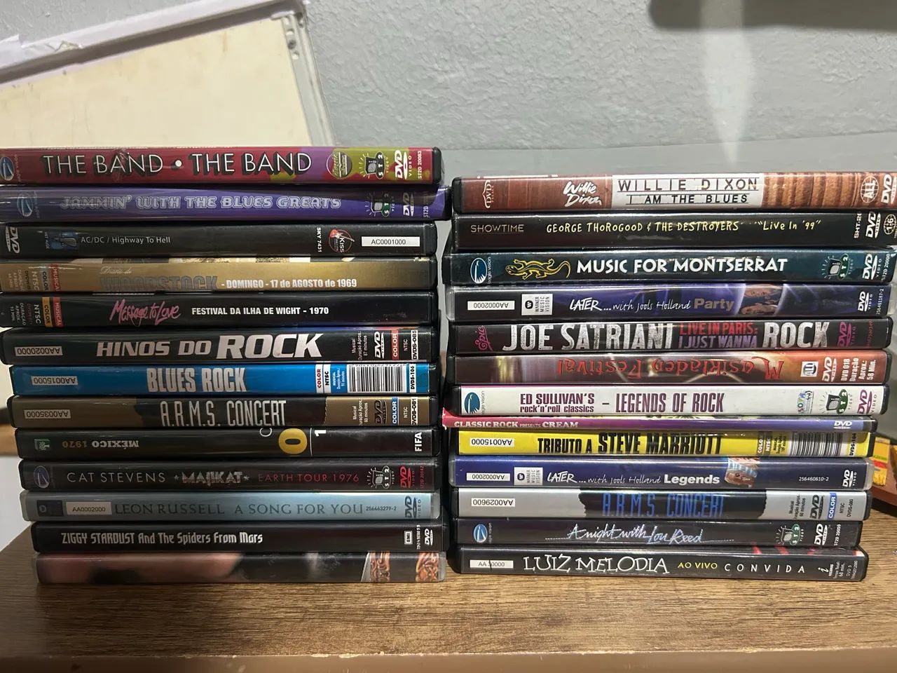 Dvds de bandas 