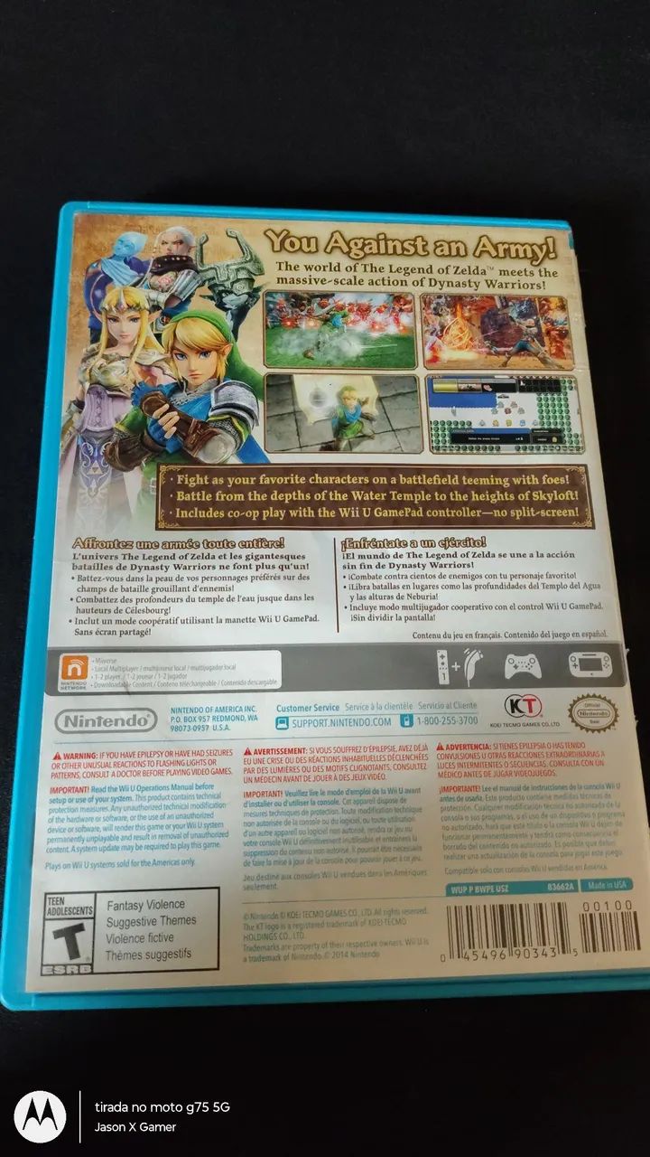 Jogo Hyrule Warriors Wiiu - Foto 3
