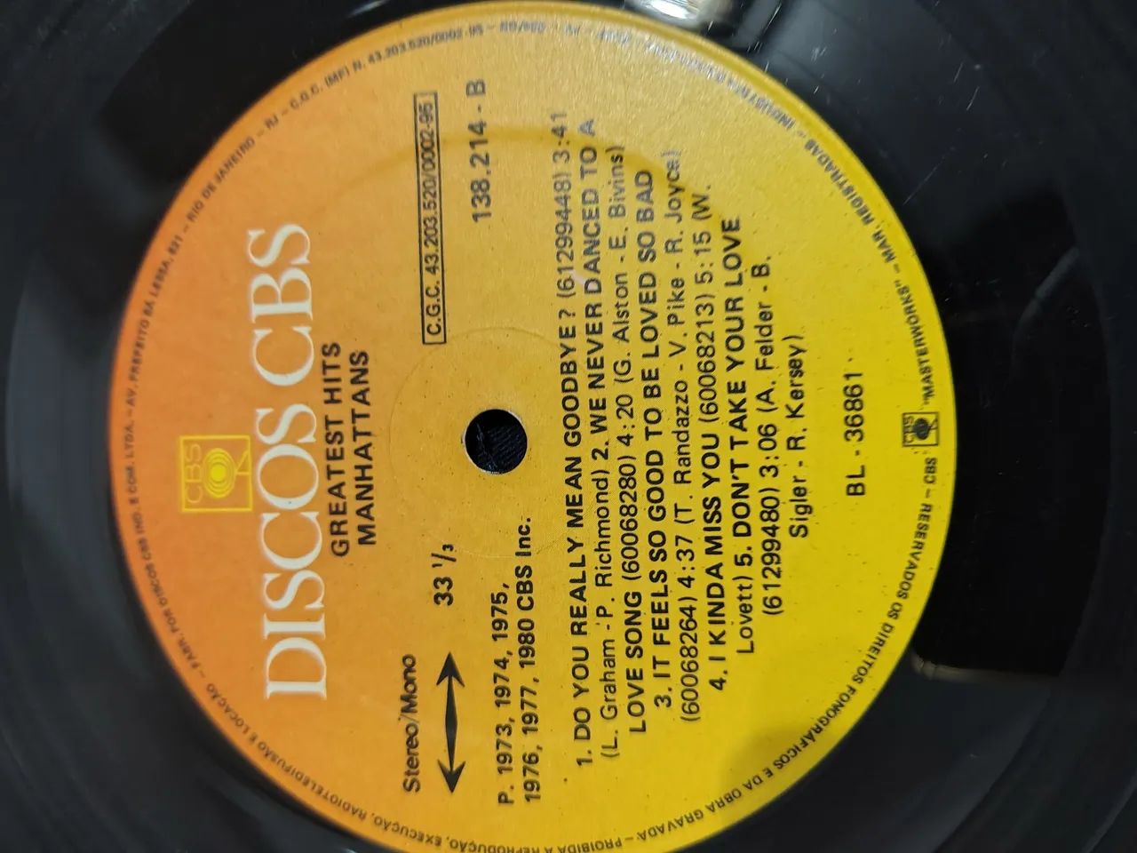 Lp Manhattans greatest hits - Foto 3