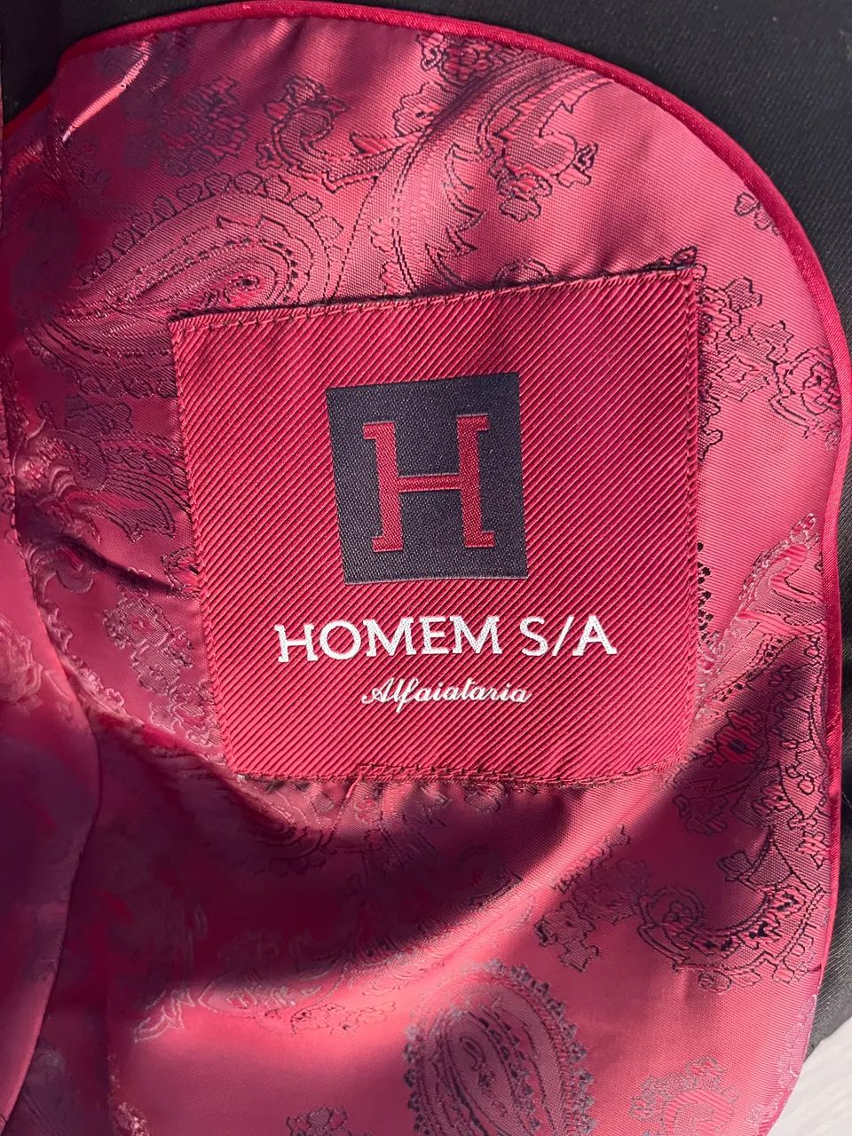 Terno preto NOVO da Homem SA  - Foto 3