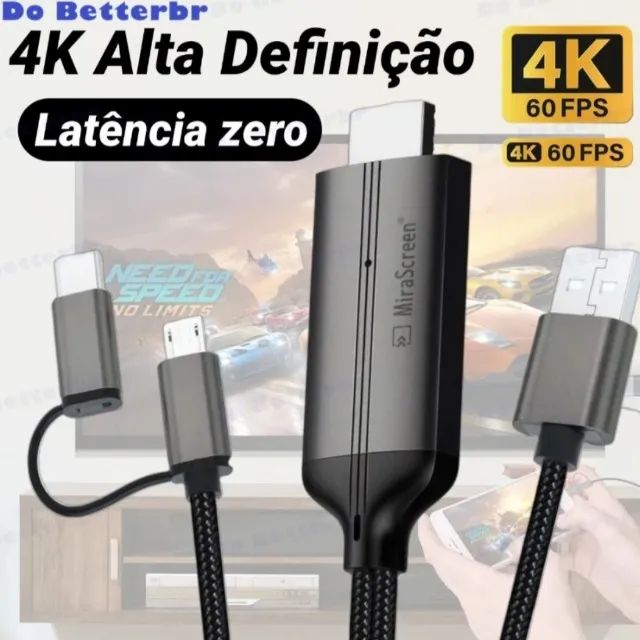 Monitor 19", Cabo LD39 para espelhamento e Adaptador 3 em 1 - Foto 4